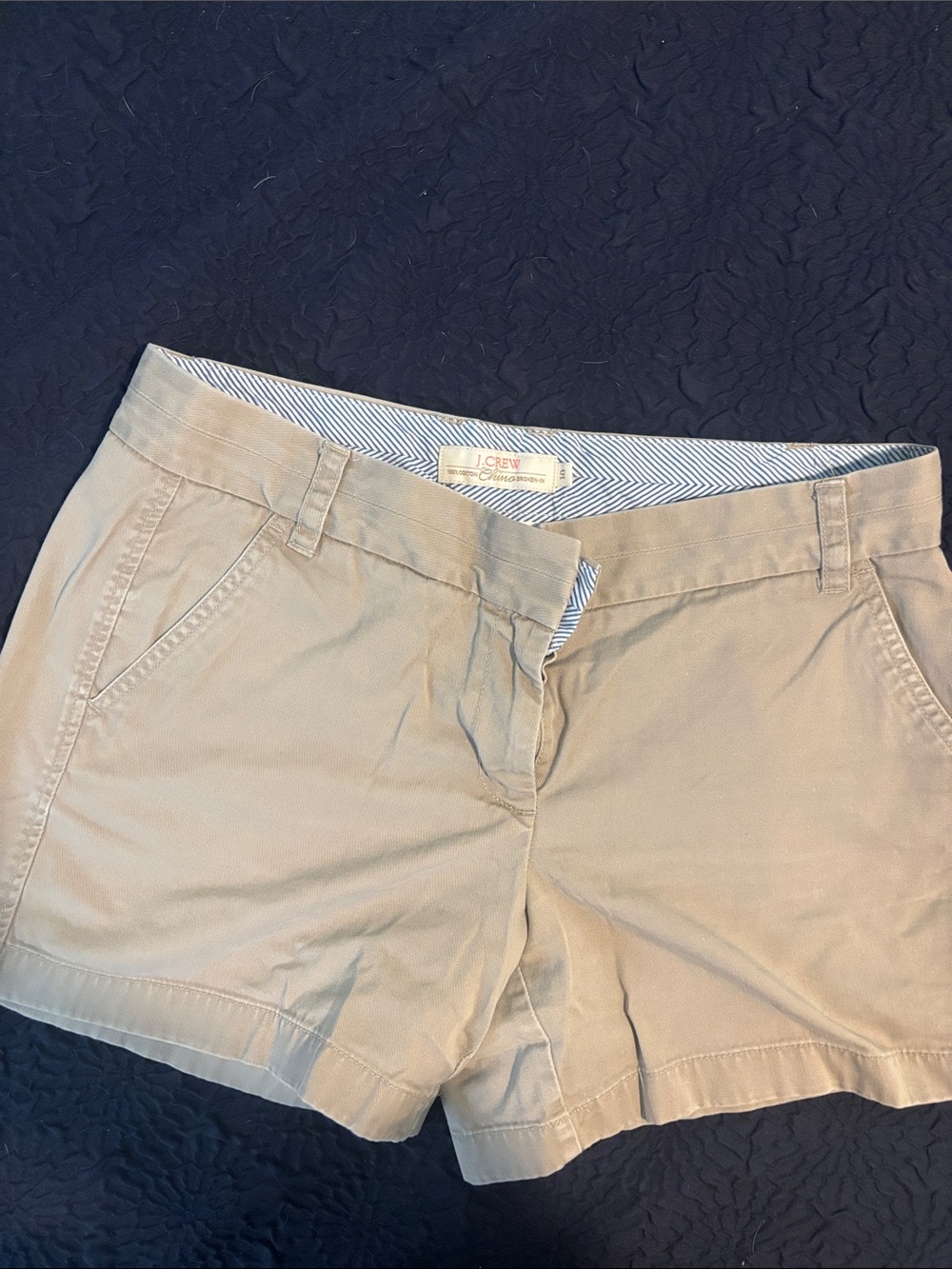 J. Crew Khaki Women’s Cotton Bermuda Shorts